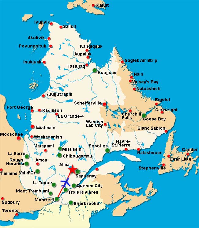 Montreal Charter Flights 